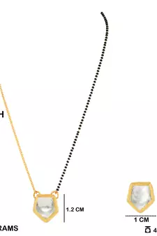 Gold mangalsutra