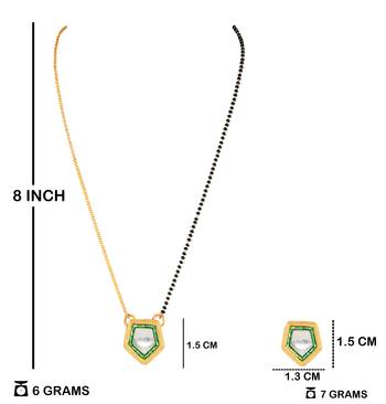 Gold mangalsutra 4
