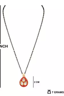 Red mangalsutra