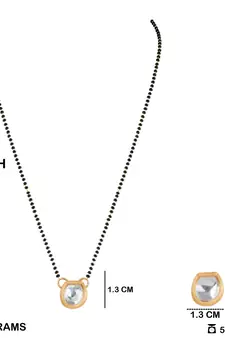 Gold mangalsutra