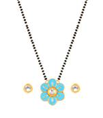 Blue mangalsutra