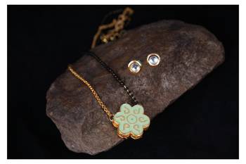 Green mangalsutra 2