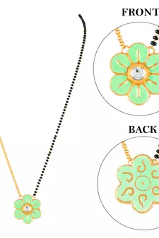 Green mangalsutra