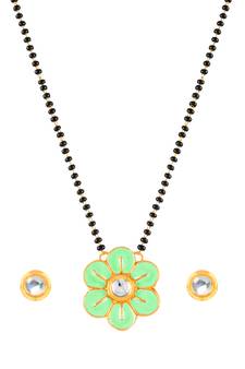 Green mangalsutra