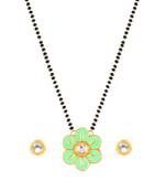 Green mangalsutra