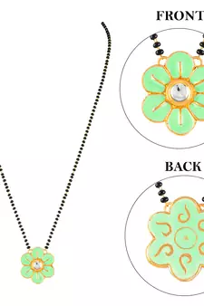 Green mangalsutra
