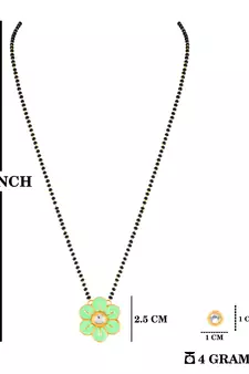 Green mangalsutra