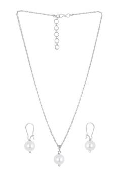 White necklaces