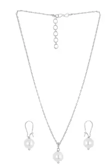 White necklaces