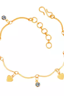 Gold bracelets