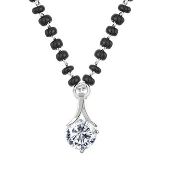 White mangalsutra 1