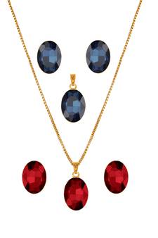 Red necklaces