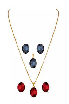 Red necklaces
