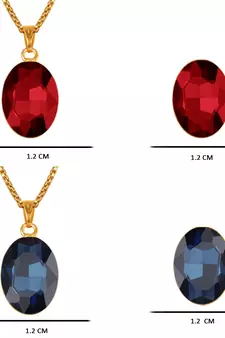 Red necklaces