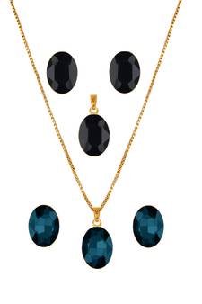 Black necklaces