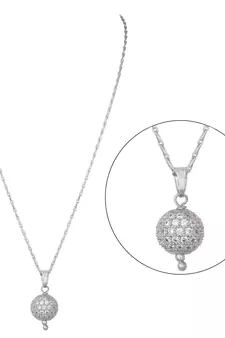 Silver necklaces