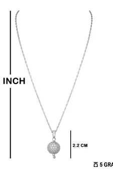 Silver necklaces