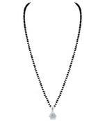 White mangalsutra