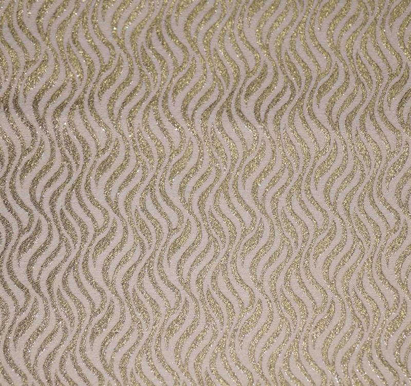 Lushomes Golden & Cream Silk Festive Runners with Triangle Ends and Tassels on Both Sides (Single Pc, 12 x 70 inches)