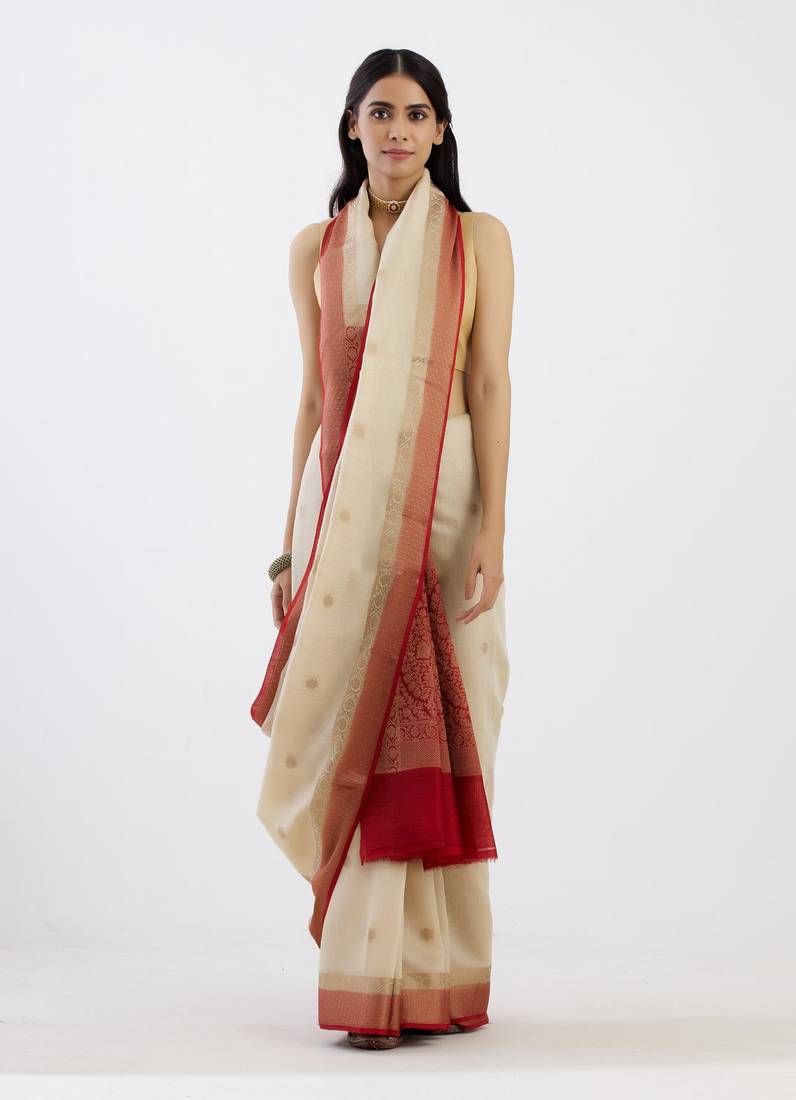 Banarasi Munga Silk Saree