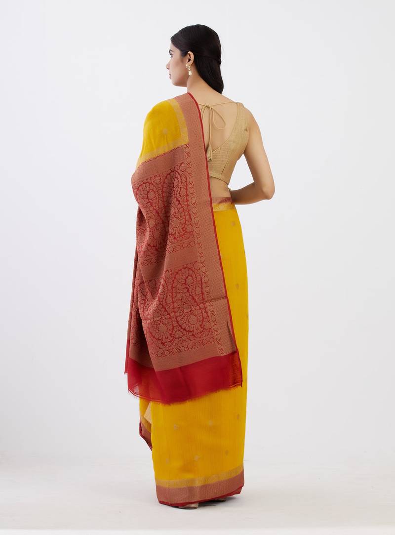 Banarasi Munga Silk Saree