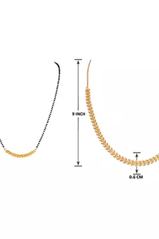 Gold mangalsutra
