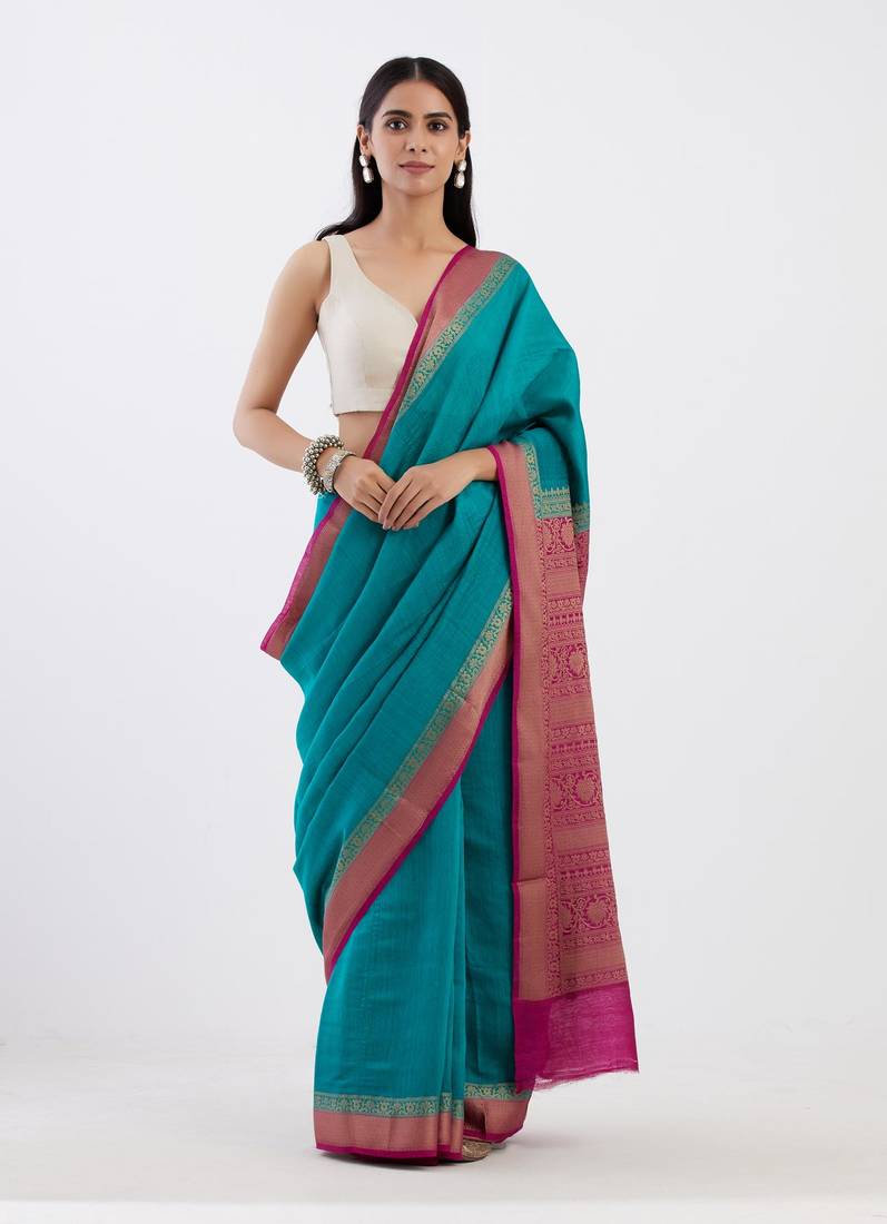 Banarasi Munga Silk Saree