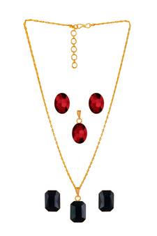 Black necklaces