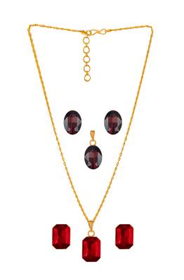 Red necklaces 2