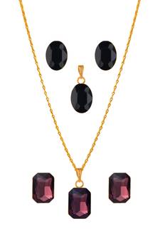 Black necklaces