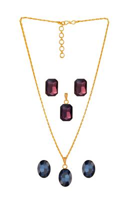 Blue necklaces 2
