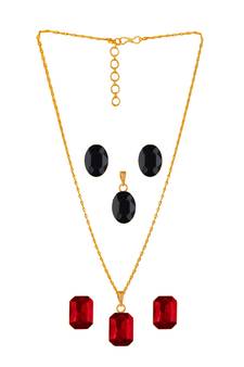 Red necklaces