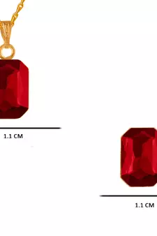 Red necklaces