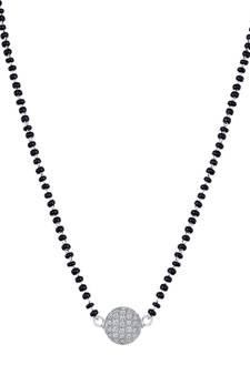 Silver mangalsutra