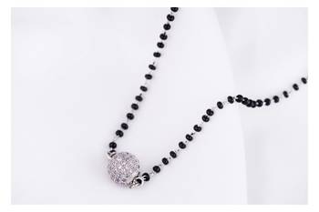 Silver mangalsutra 3