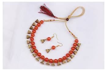 Orange jewellery-combo 2