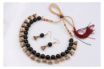 Orange jewellery-combo 3
