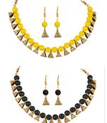 Yellow jewellery-combo