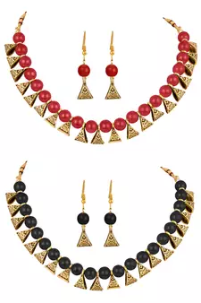 Red jewellery-combo