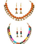 Orange jewellery-combo