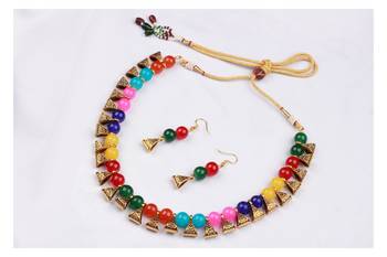 Orange jewellery-combo 2