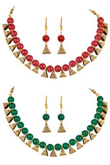 Red jewellery-combo