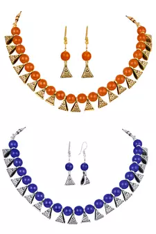 Orange jewellery-combo