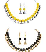 Yellow jewellery-combo
