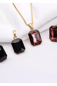 Black necklaces