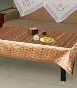 Lushomes Choco 3 Selfdesign Jaquard Centre Table Cover (36 x 60 inches, Single pc)