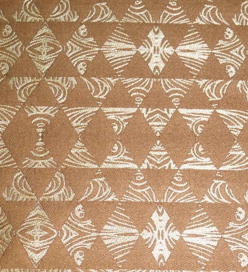 Lushomes Choco 3 Selfdesign Jaquard Centre Table Cover (36 x 60 inches, Single pc)