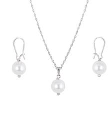 White necklaces