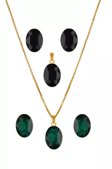 Black necklaces