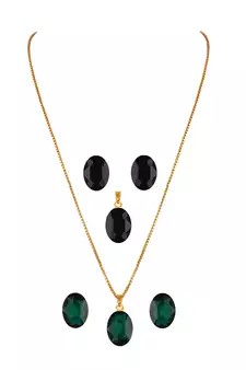 Black necklaces